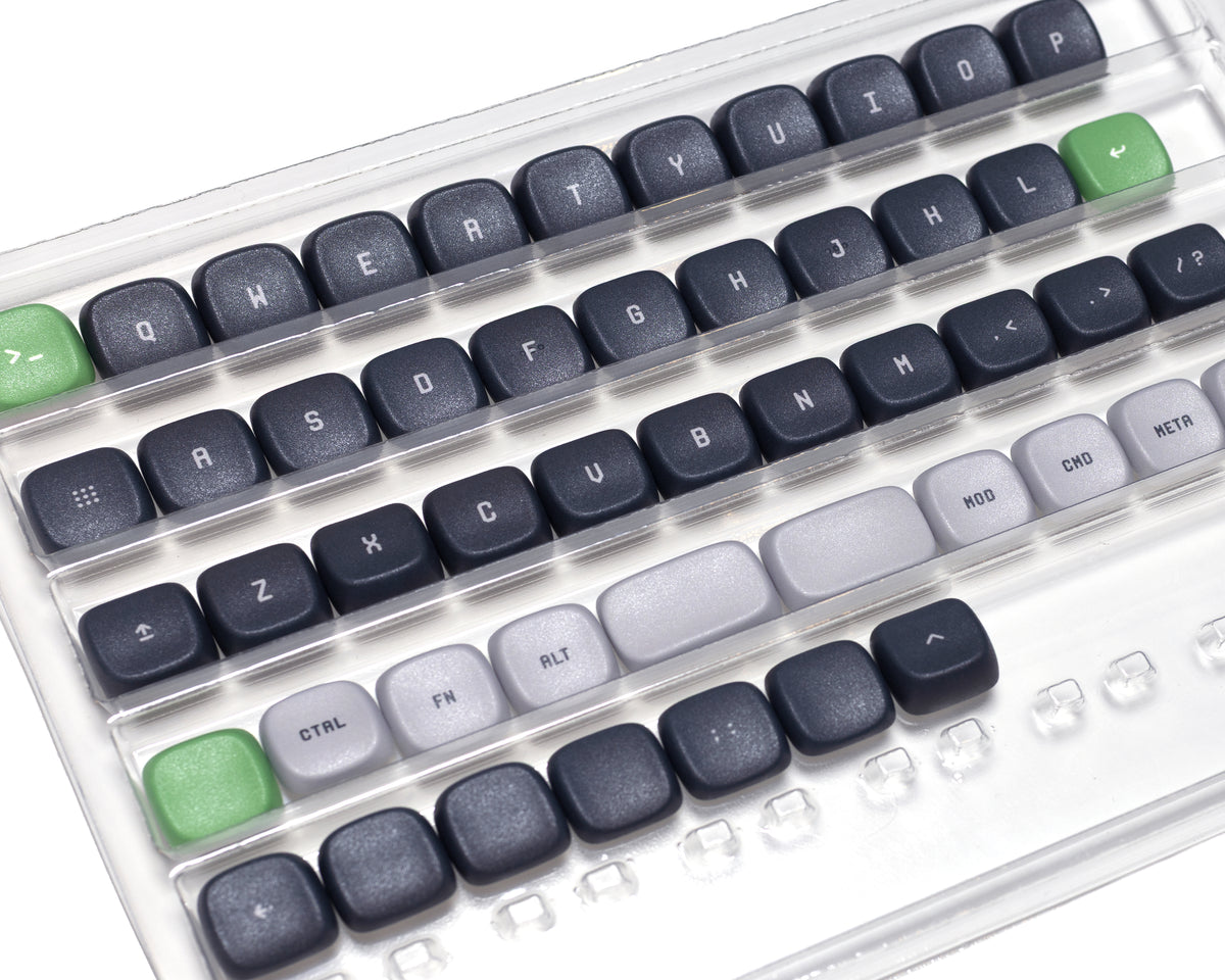 KLP Lamé Mono 40s Misty Green Choc