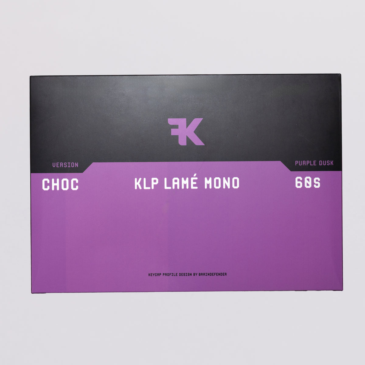 KLP Lamé Mono 60s Purple Dusk Choc