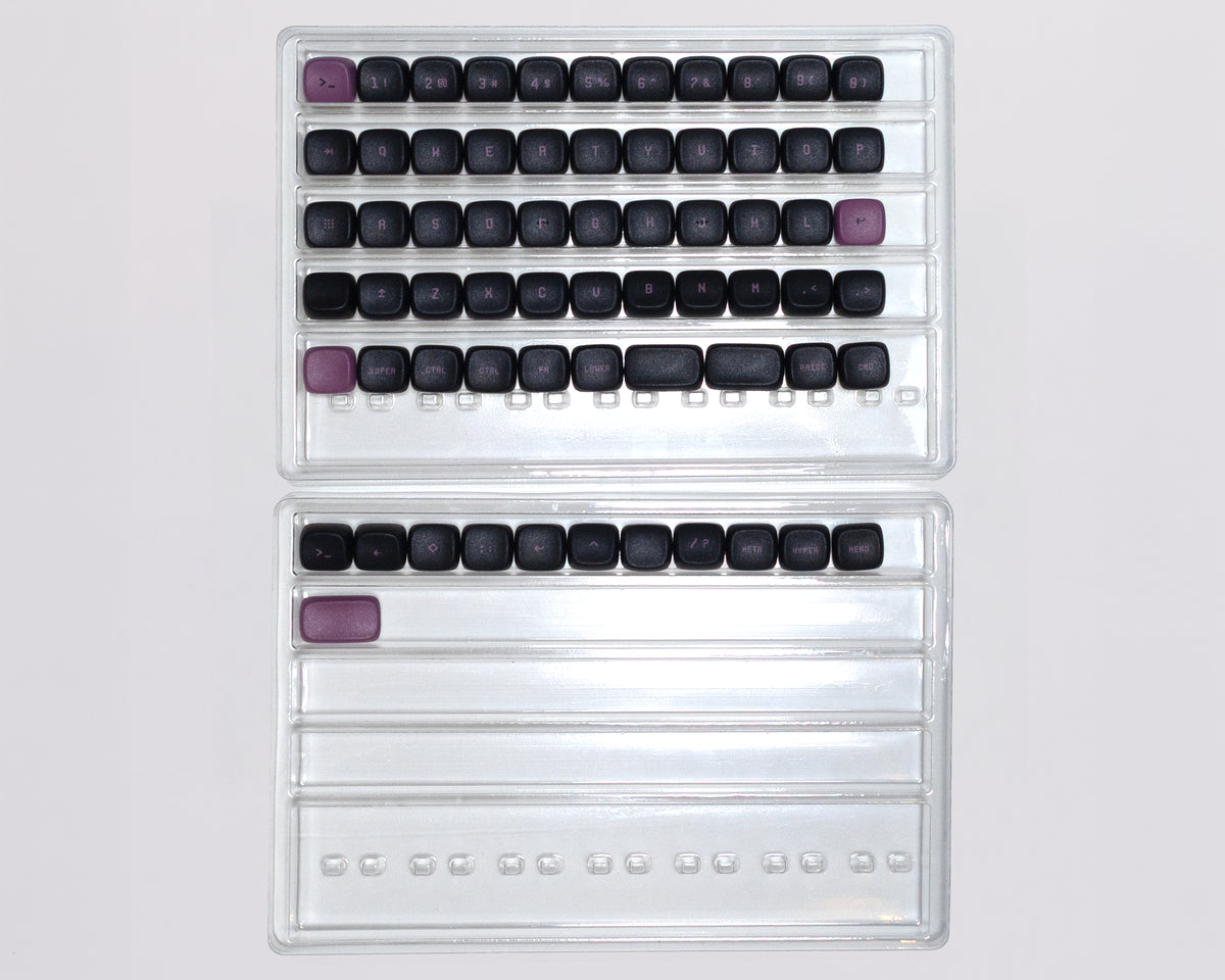 KLP Lamé Mono 60s Purple Dusk Choc