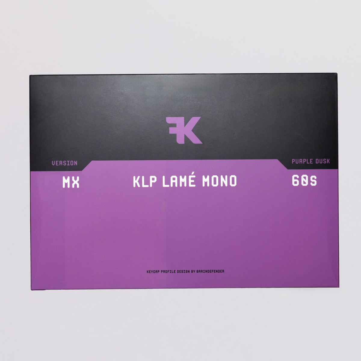 KLP Lamé Mono 60s Purple Dusk MX