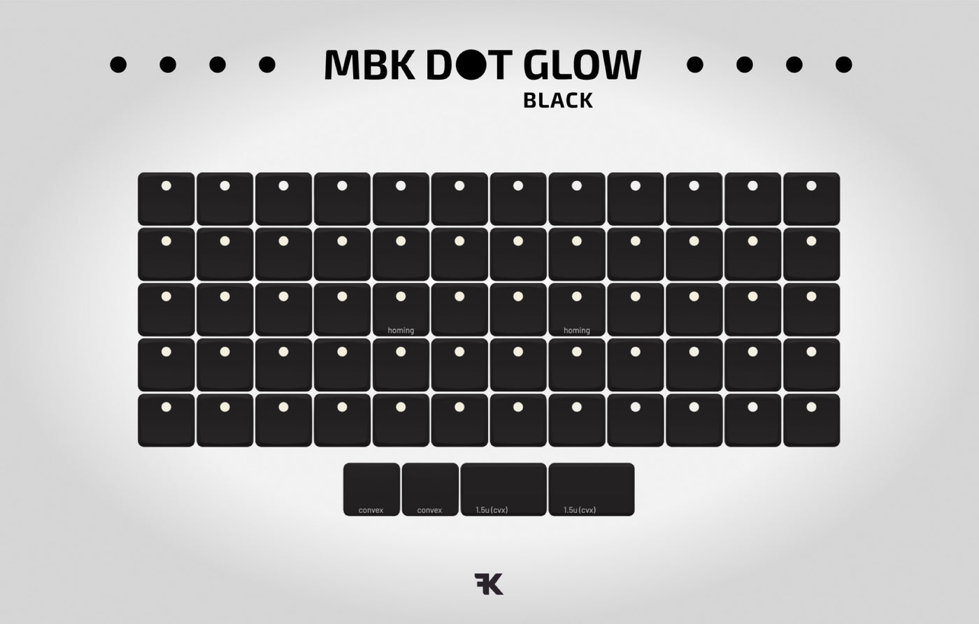 MBK Dot Glow Black