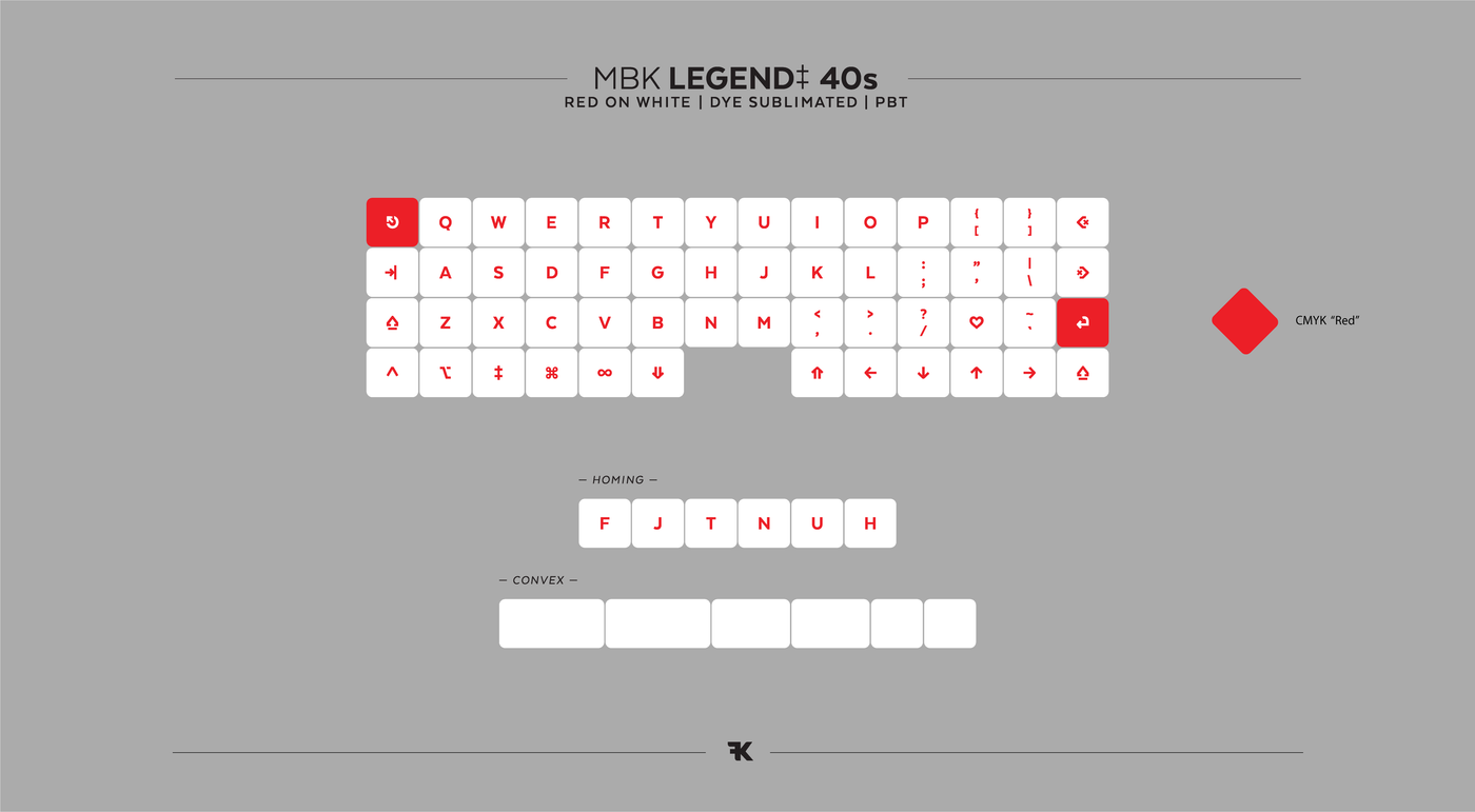 MBK Legend‡ 40s Red