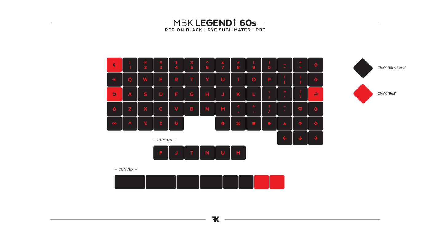MBK Legend‡ 60s Red
